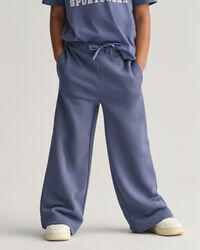 Girls jerseybyxor med vida ben