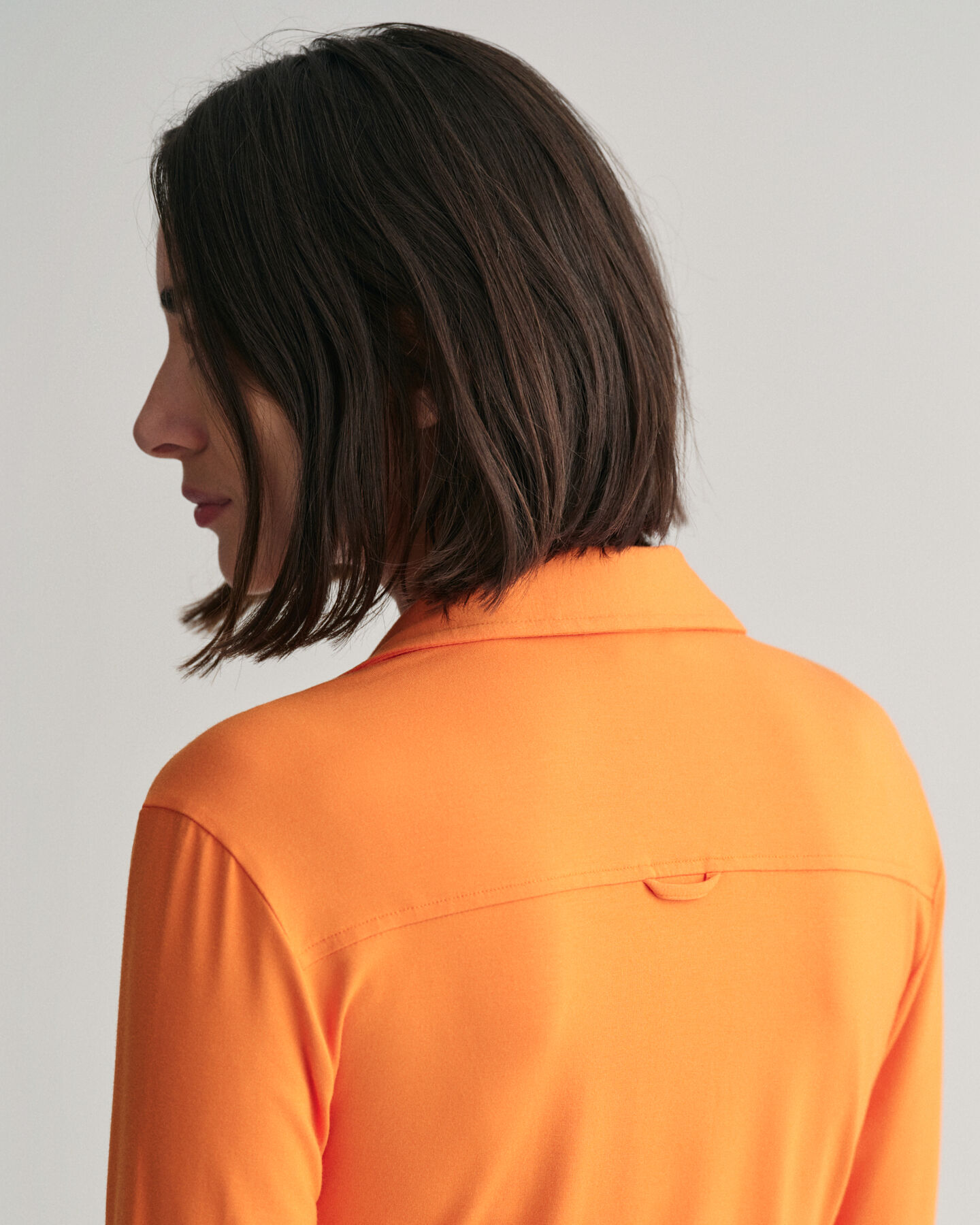 Slim fit skjortkl&auml;nning i jersey