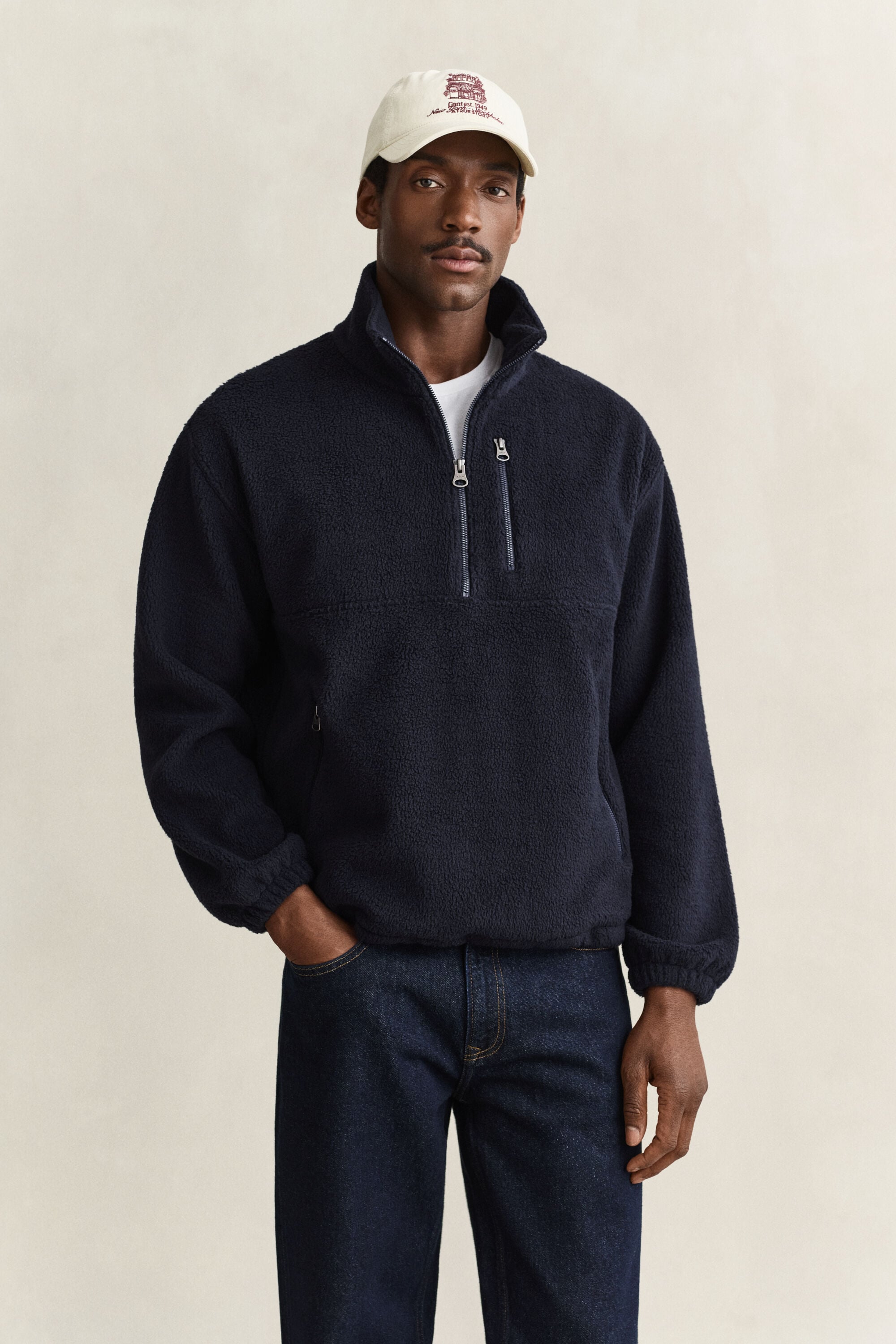 Sweatshirt i fleece