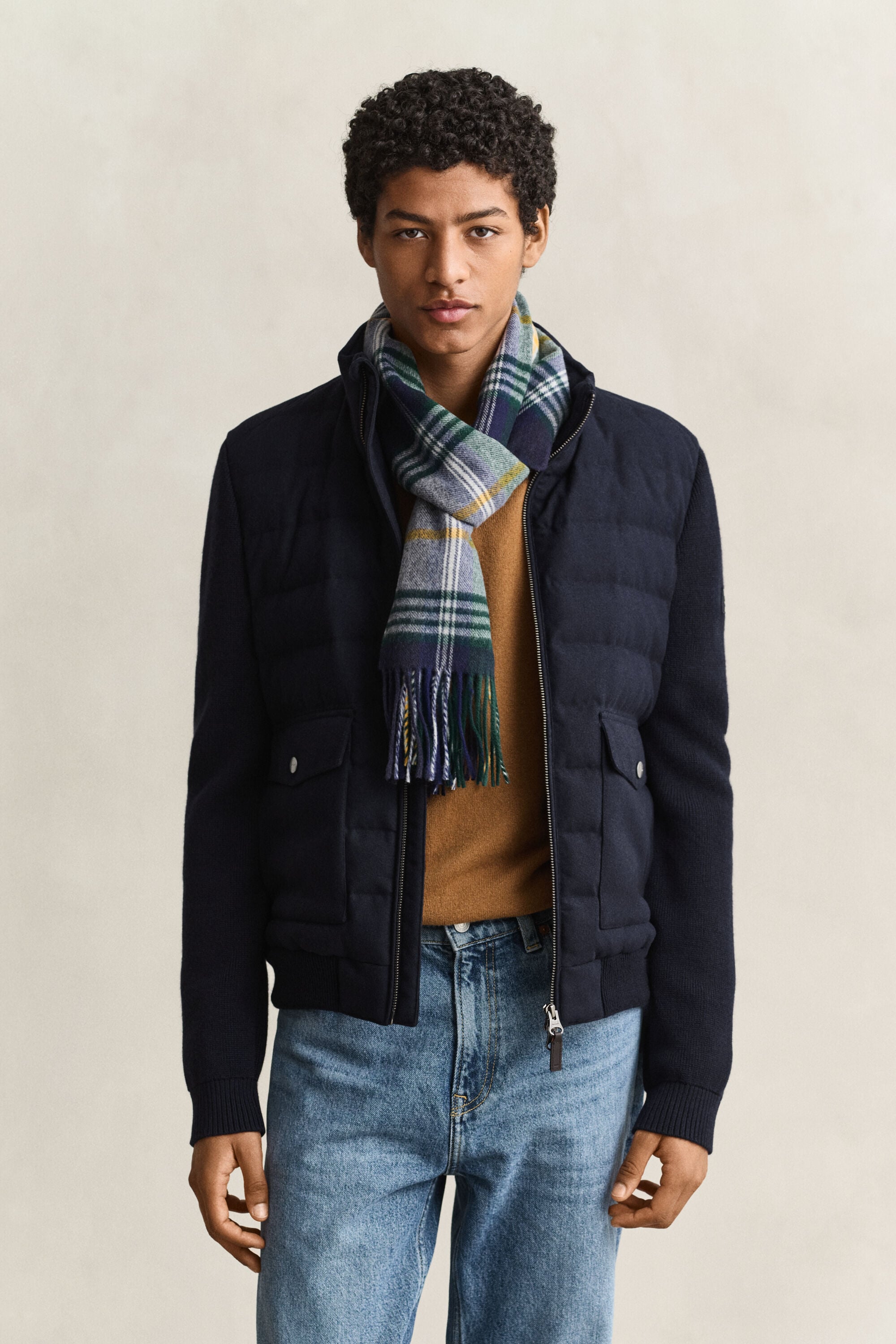 Hybrid isolerad flanelljacka