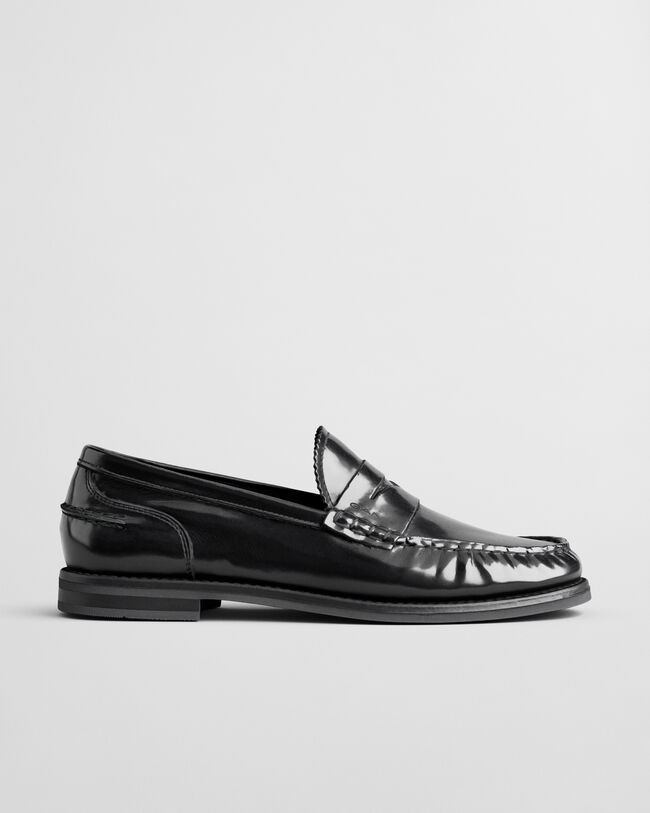 Gracelyn loafers i lackskinn