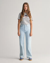 Teen Girls jeans med vida ben