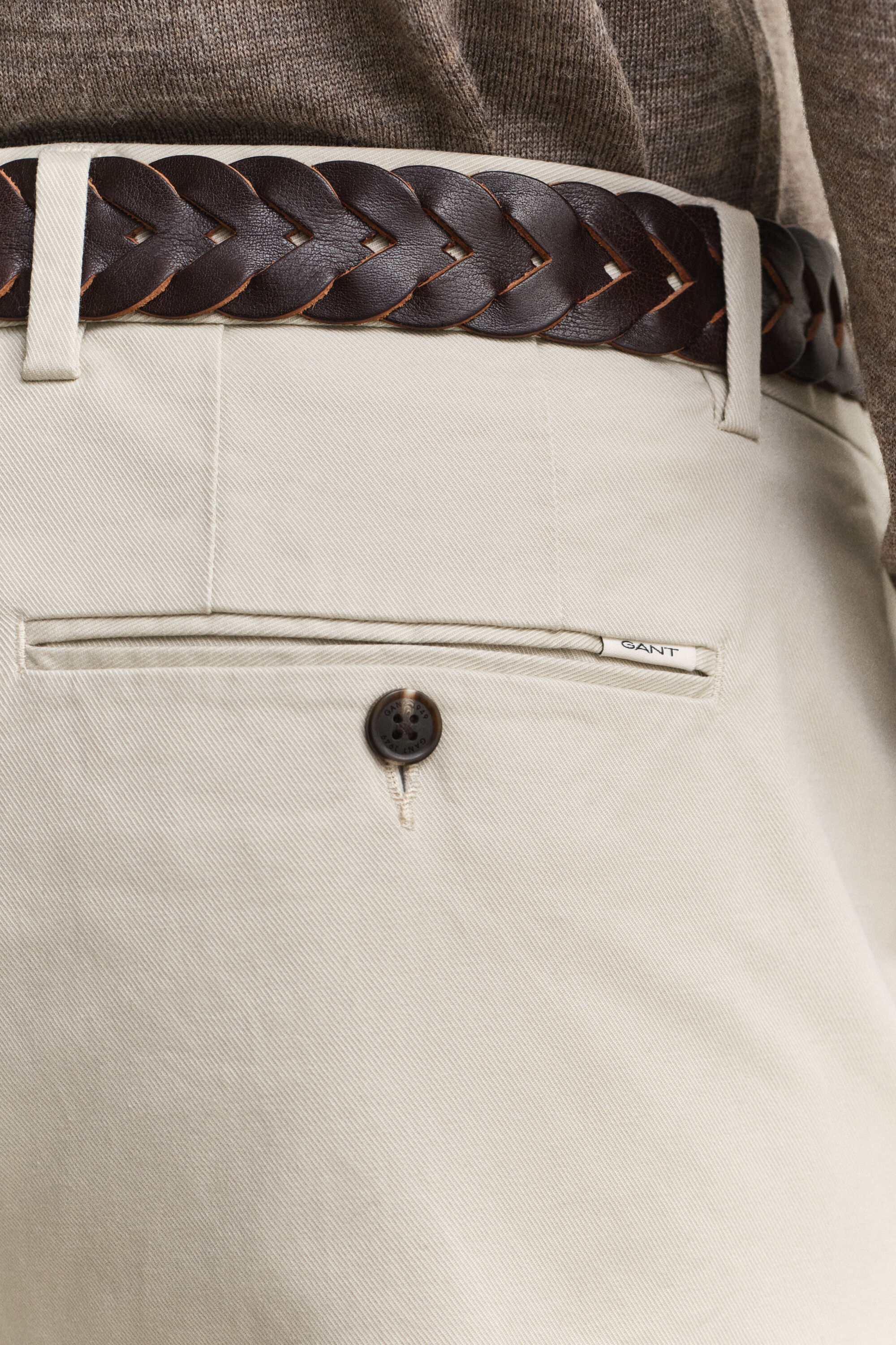 Eleganta chinos med regular fit