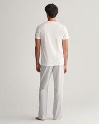 Randiga pyjamasbyxor och T-shirt i presentförpackning