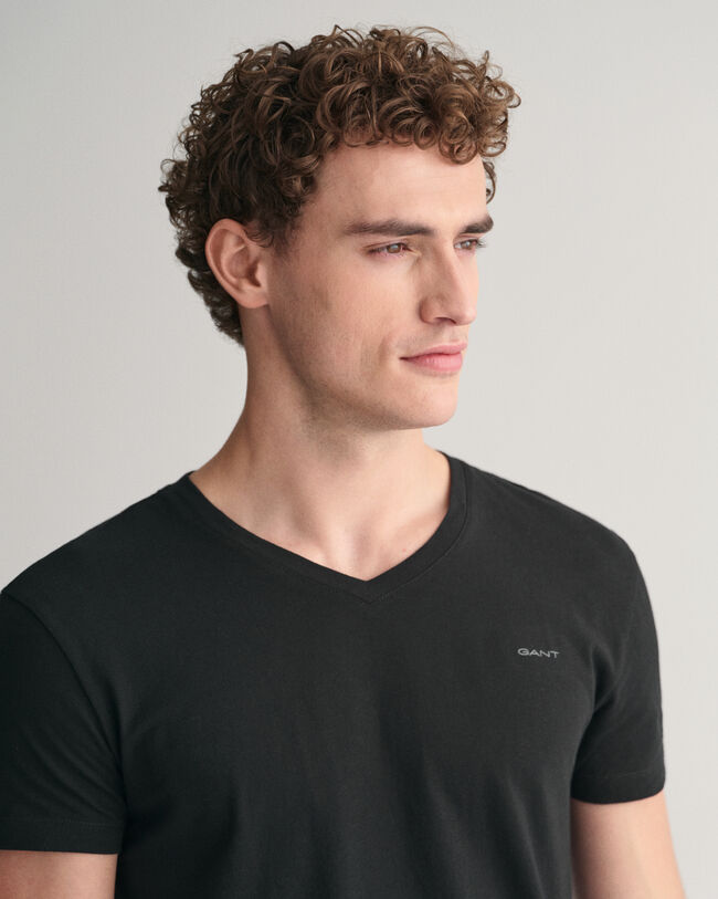 Tvåpack V-ringade T-shirtar