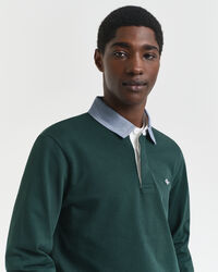 Heavy Rugger med chambraykrage