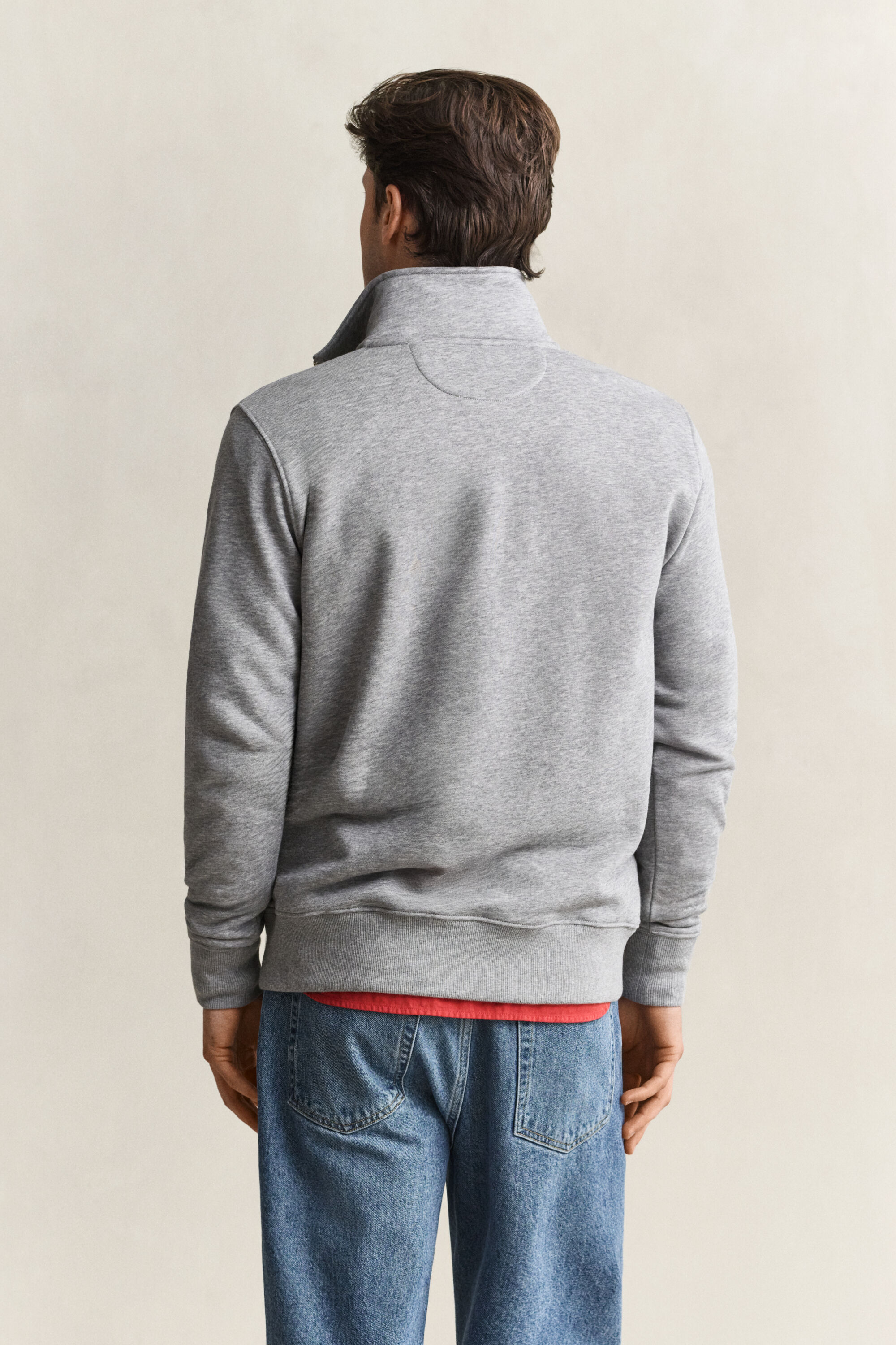 Shield sweatshirt med half-zip