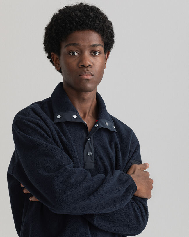 Retro Shield fleecetröja