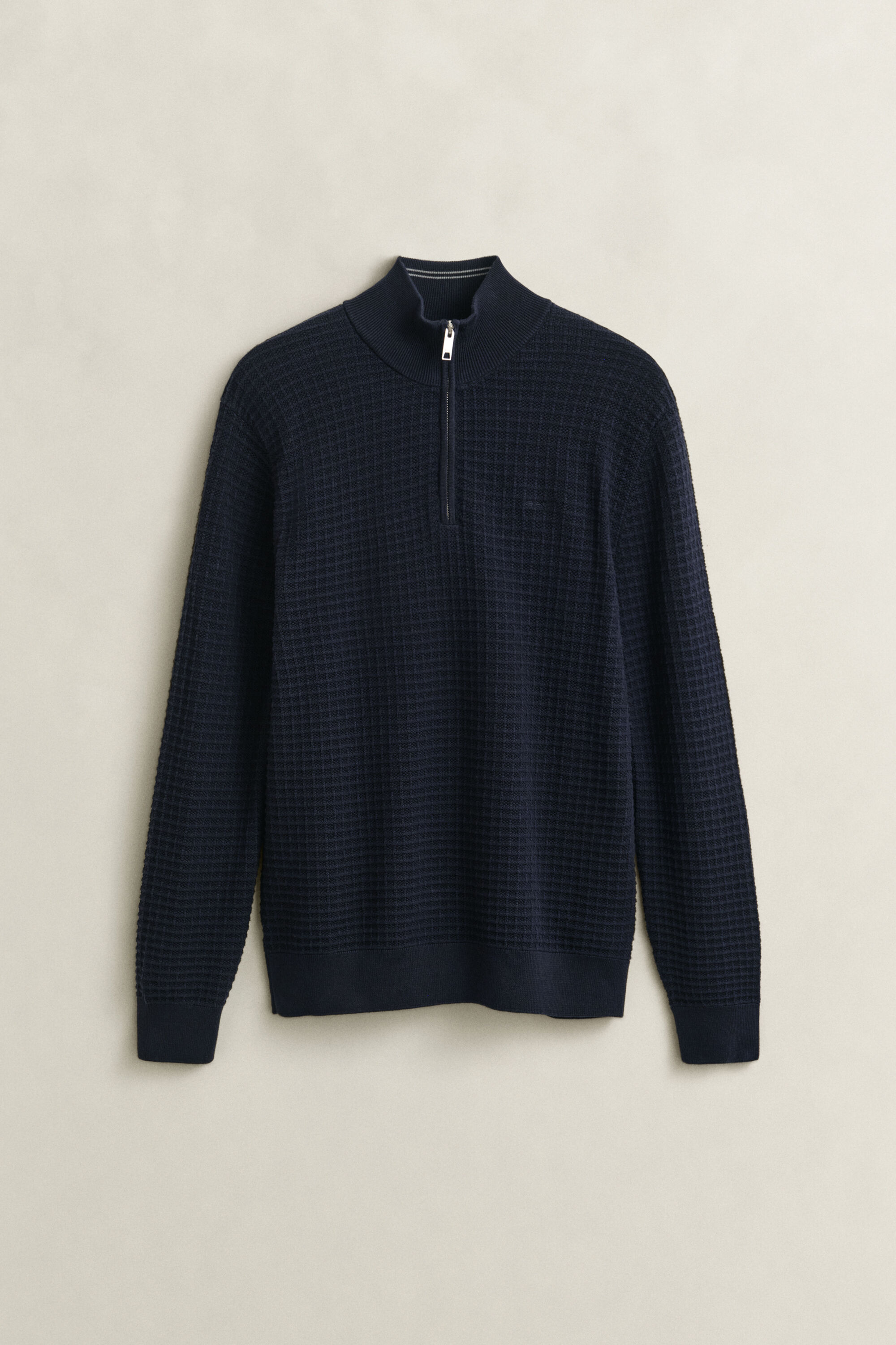 Textured Half-Zip Sweater