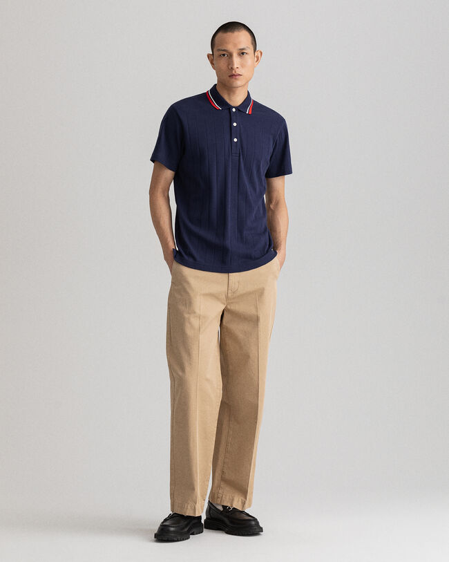 Drop Needle Rugger med kort ärm