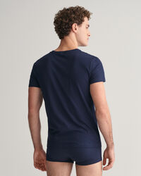 Tv&aring;pack V-ringade T-shirtar