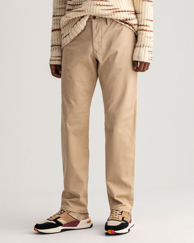Regular fit twillchinos