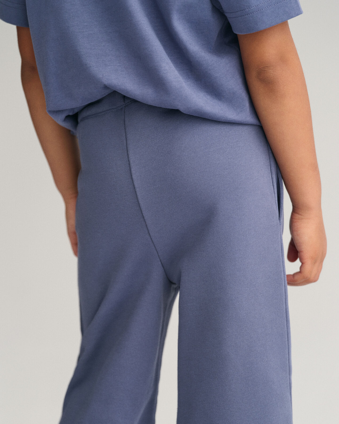 Girls jerseybyxor med vida ben