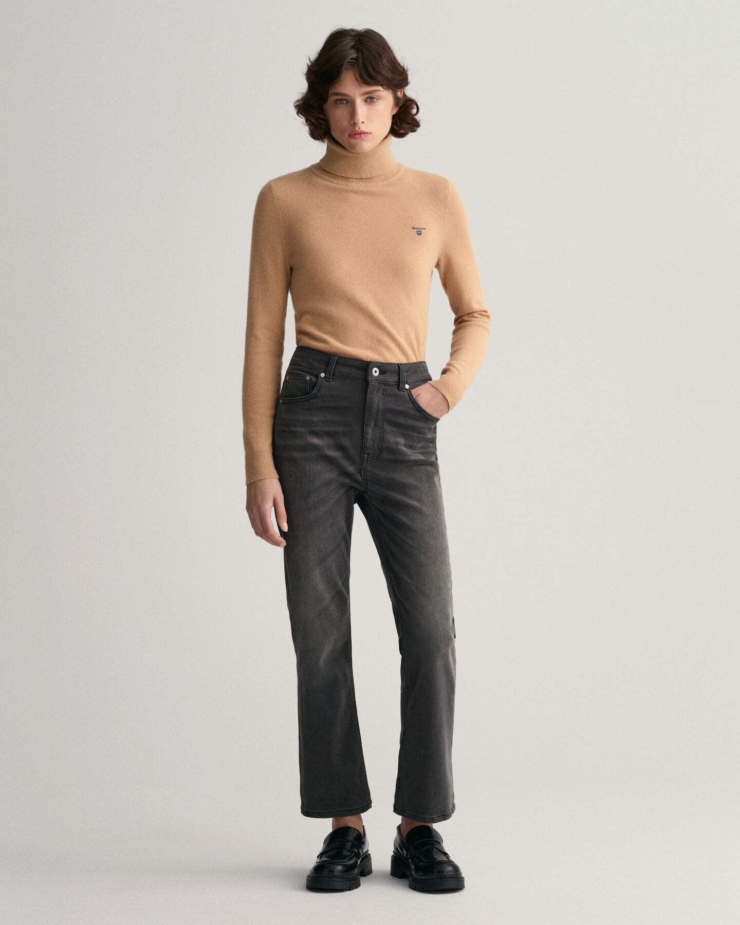 Cropped utst&auml;llda jeans