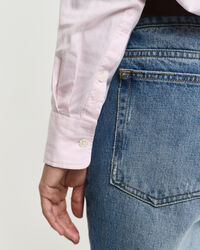 Relaxed fit lyxig oxfordskjorta