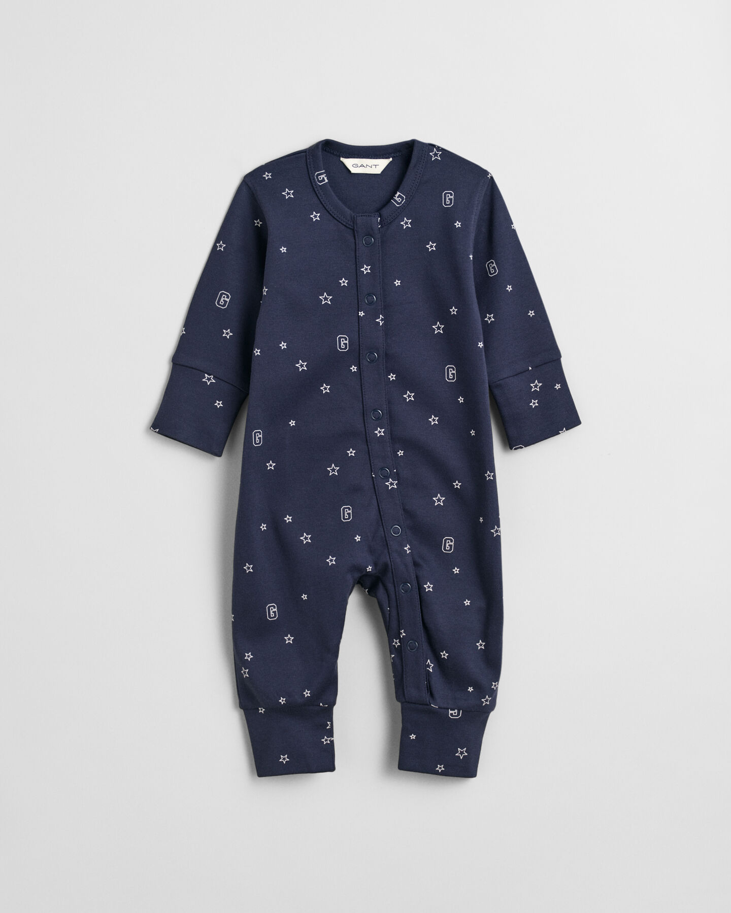 Baby pyjamas med stjärn- och G-mönster