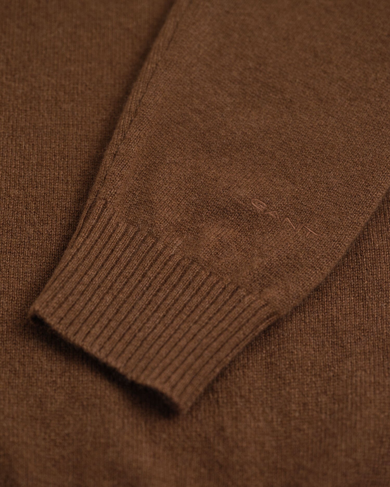 Kashmirtröja med half-zip