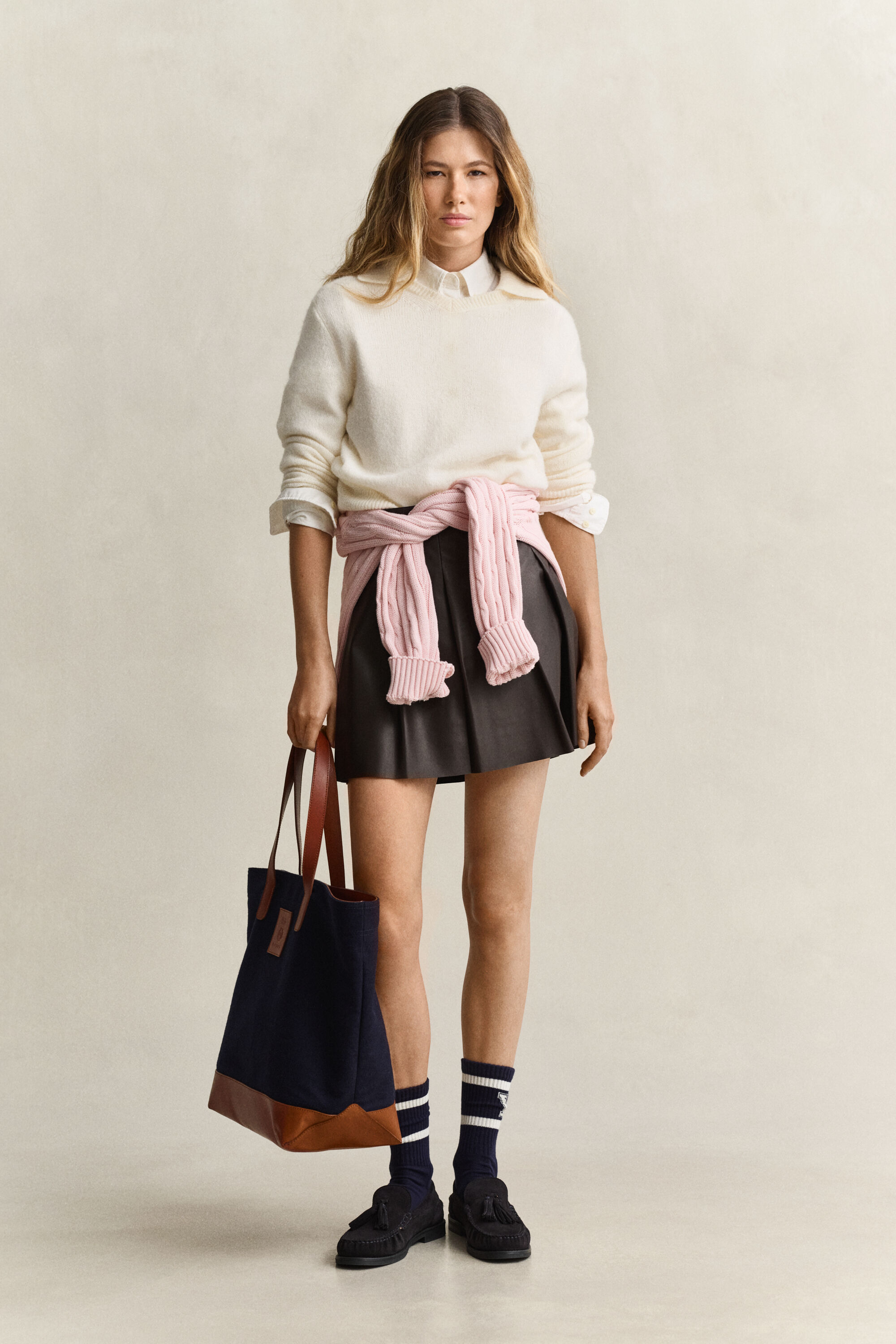 Gant x Yale V-ringad tröja
