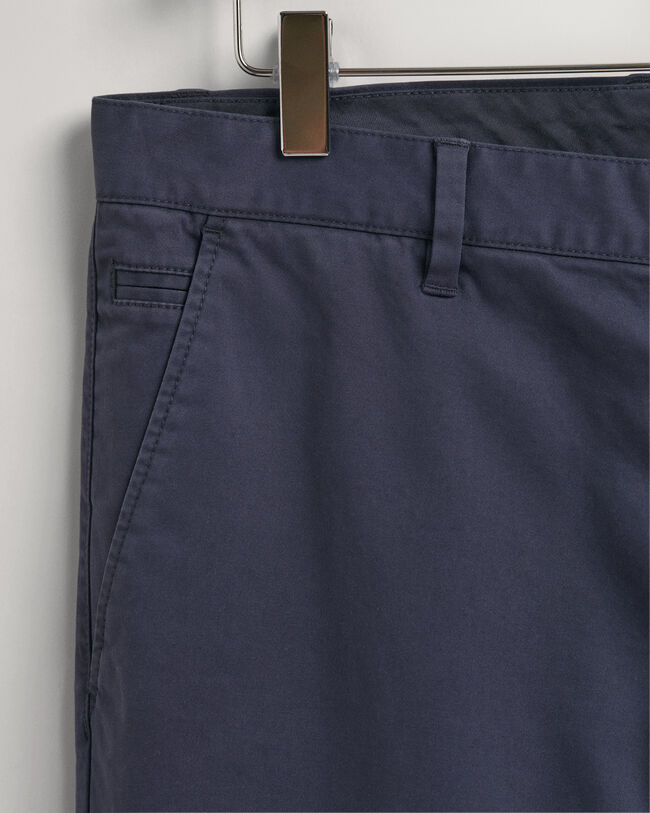 Molsey extra slim fit borstade chinos