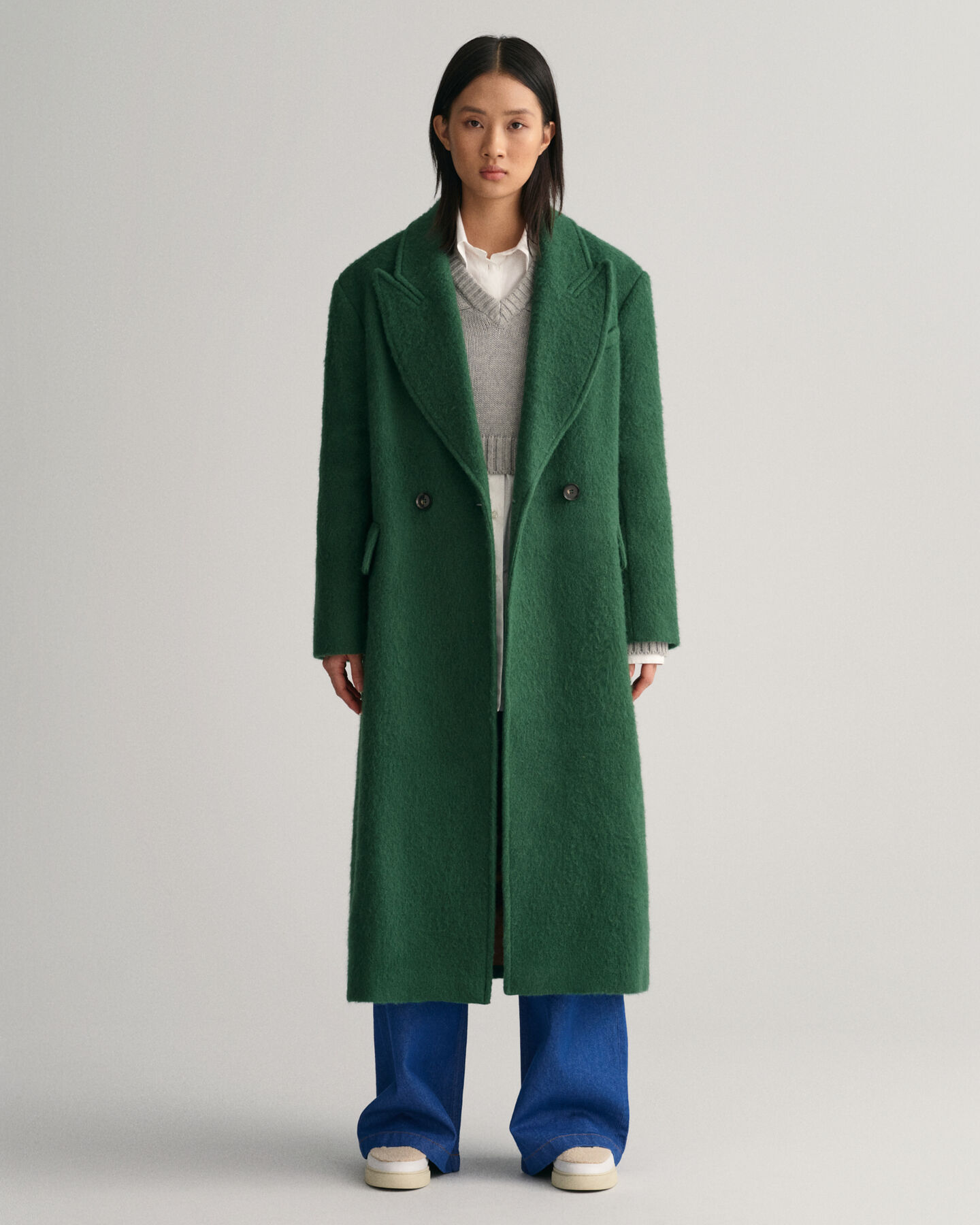 Overcoat i ull