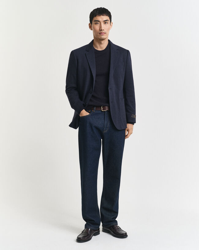 Rundhalsad kashmirtröja