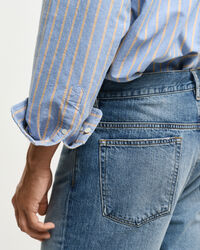 Relaxed fit Archive randig oxfordskjorta