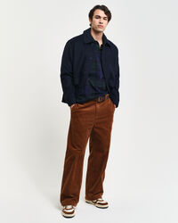 Jacquardvävd pikétröja