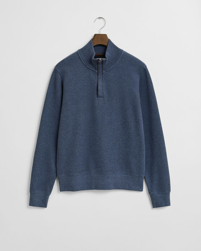 Sacker Rib sweatshirt med half-zip