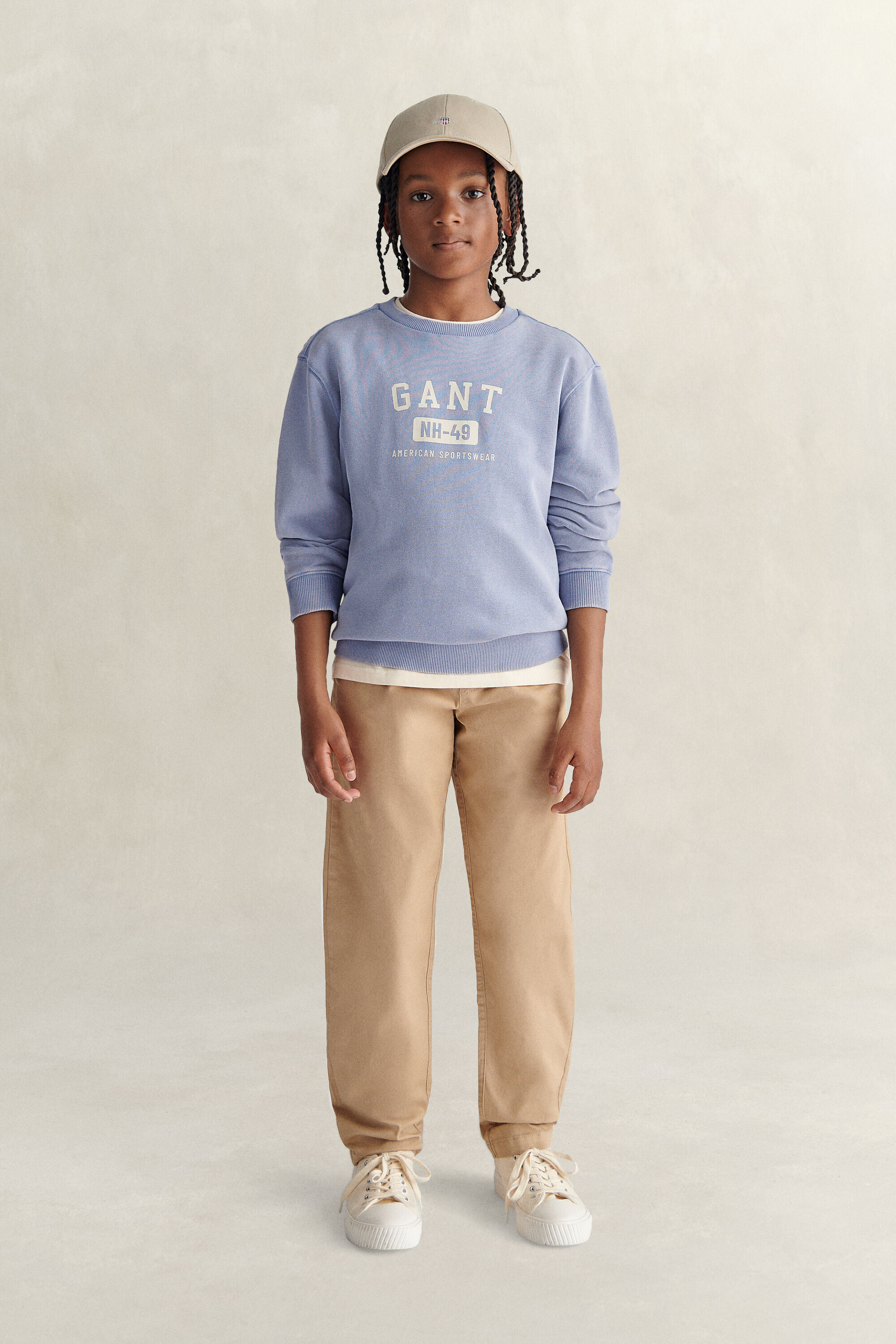 Teen Boys tvättad sweatshirt