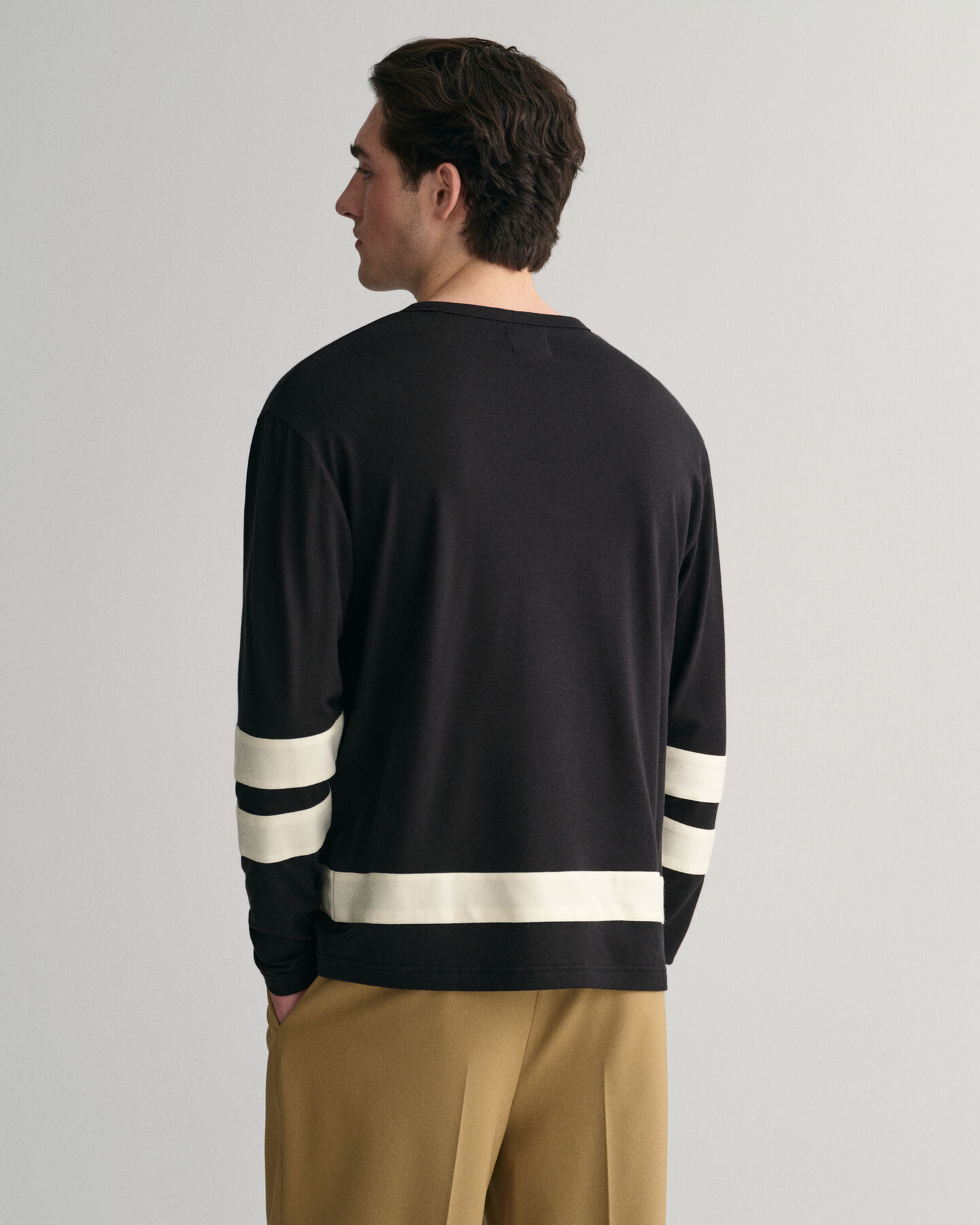 Script Graphic l&aring;ng&auml;rmad T-shirt