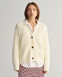 Bomullskofta med struktur