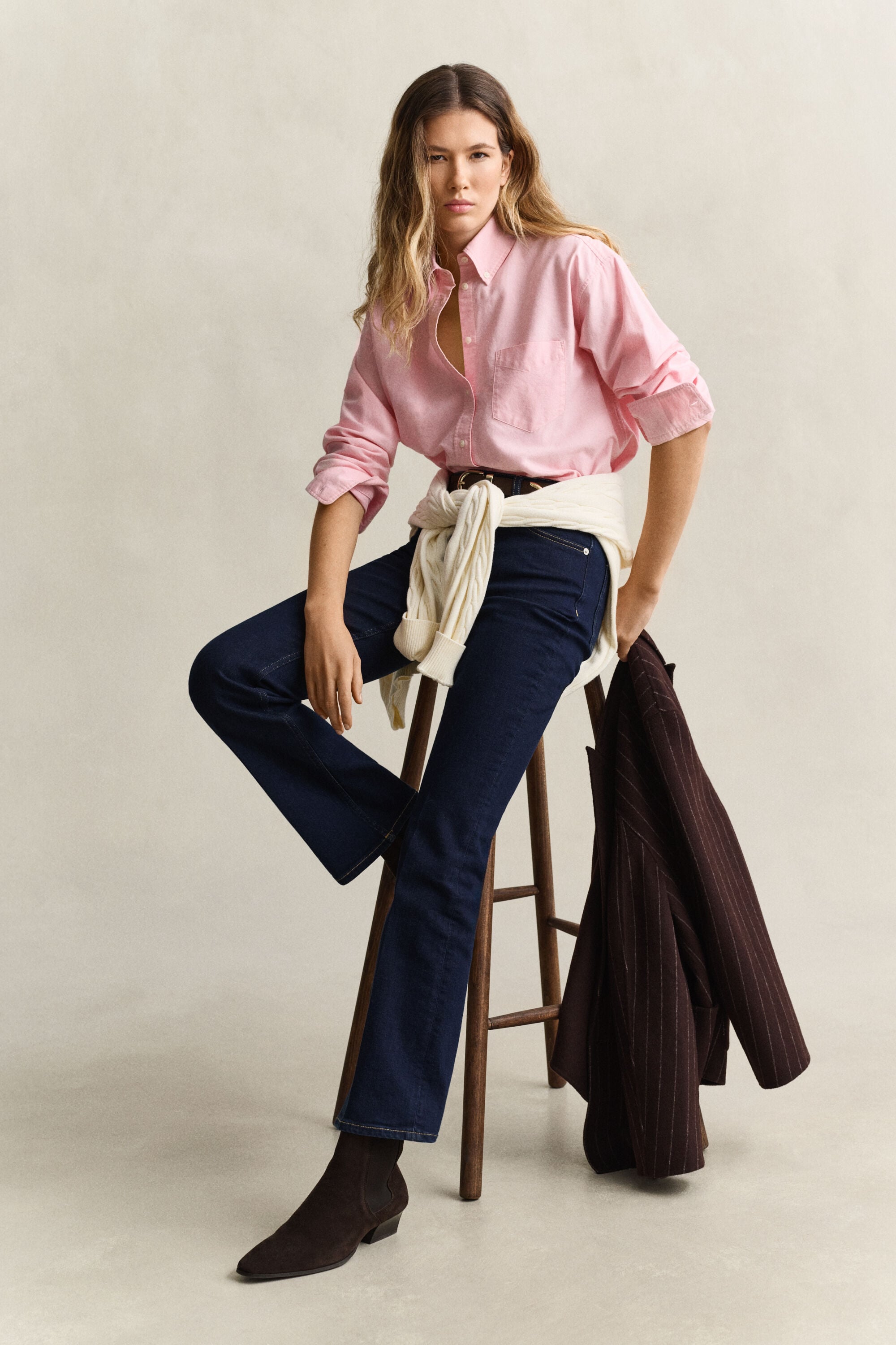 Gant x Yale oxfordskjorta