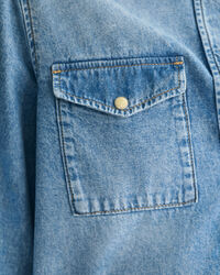 Regular fit denimskjorta