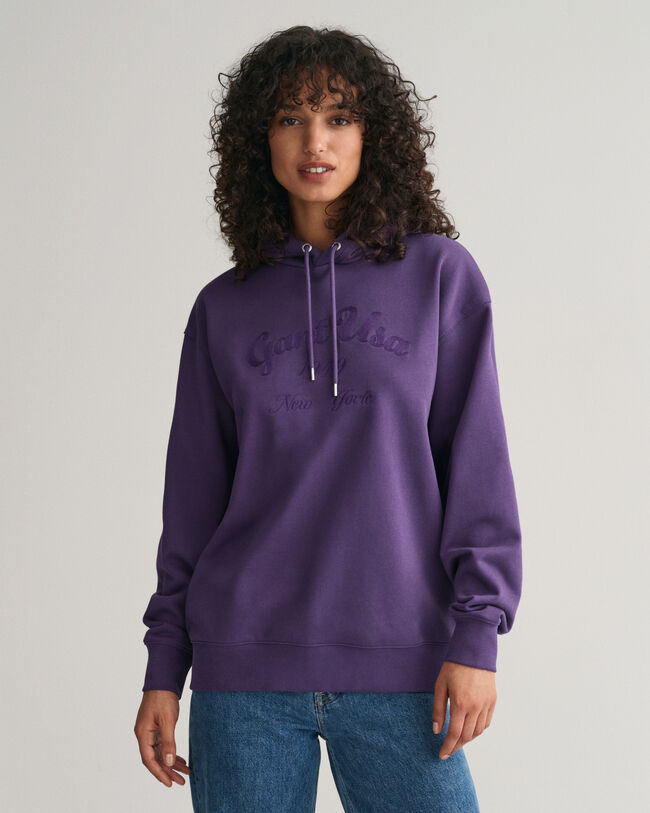 Script Graphic hoodie