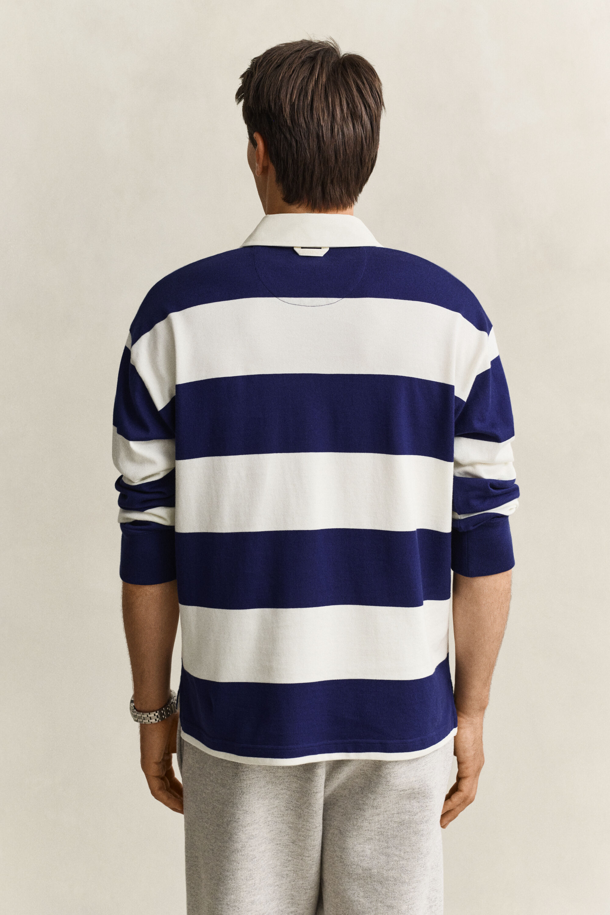 Gant x Yale randig Heavy Rugger