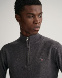 Half-zip tr&ouml;ja i superfin lammull