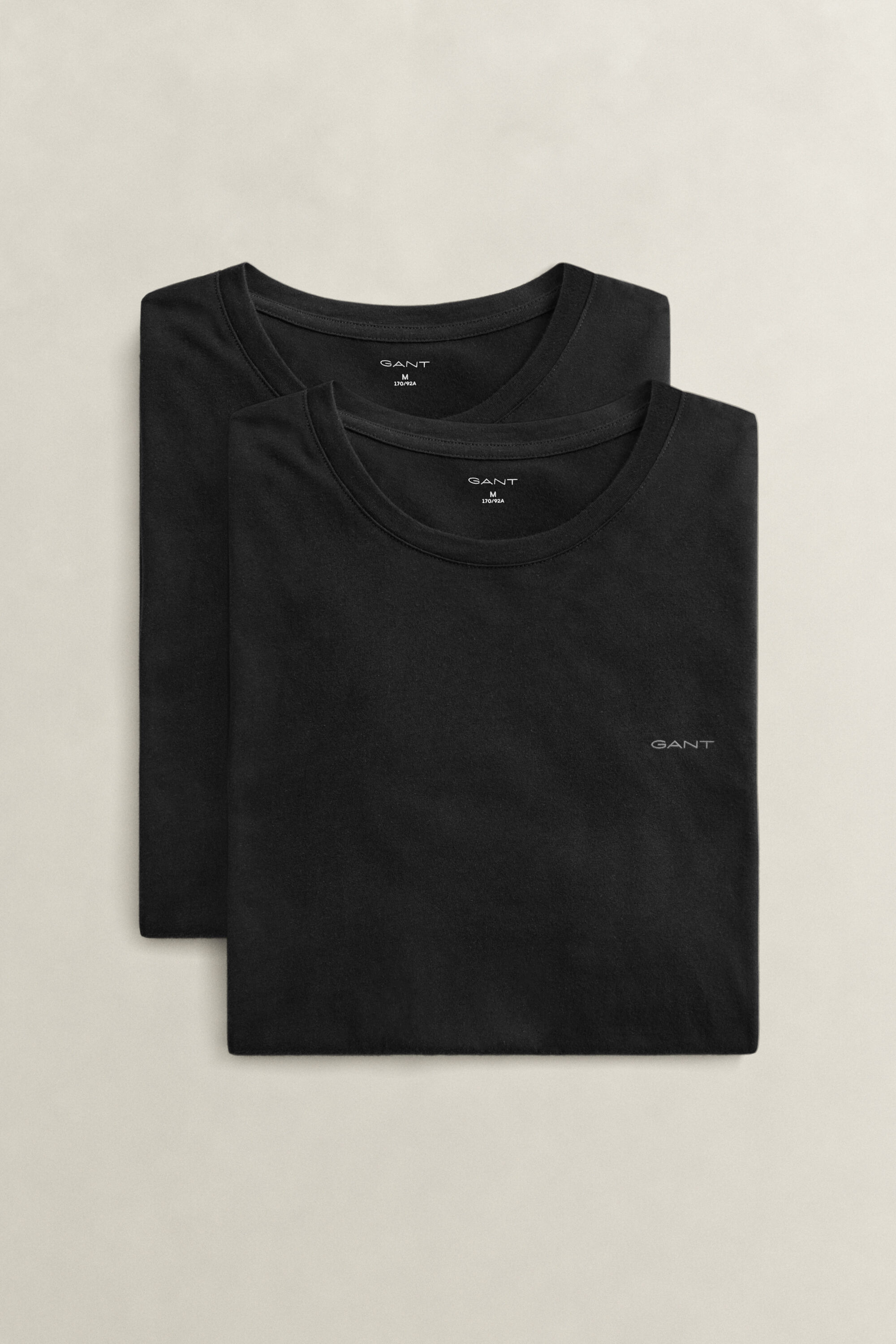 Tvåpack rundhalsade T-shirtar