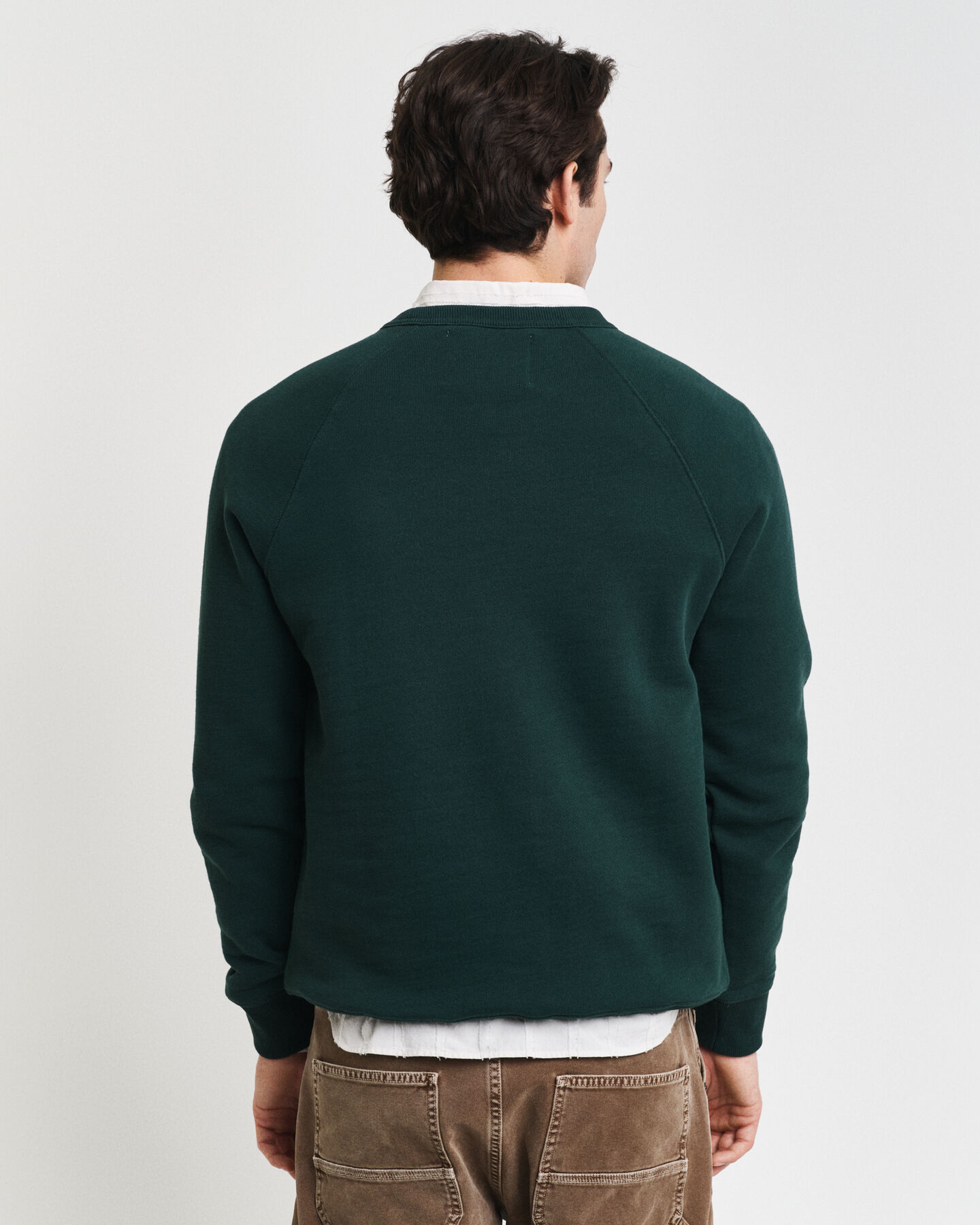 Graphic rundhalsad sweatshirt