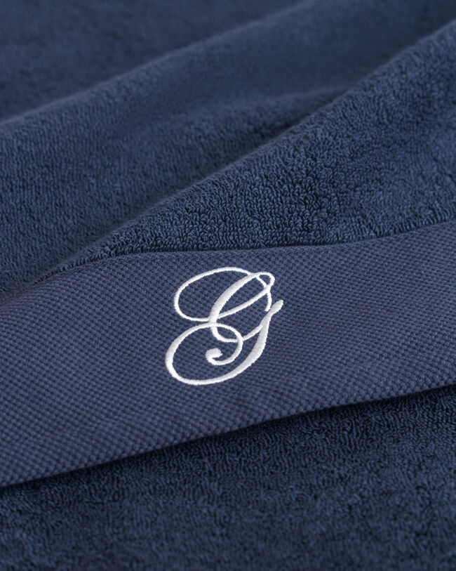 Broderad handduk 50 x 100