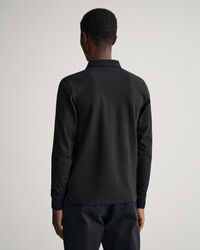 L&aring;ng&auml;rmad pik&eacute;tr&ouml;ja med kontrastf&auml;rgad krage