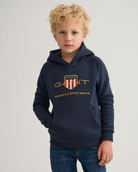 Boys Archive Shield hoodie