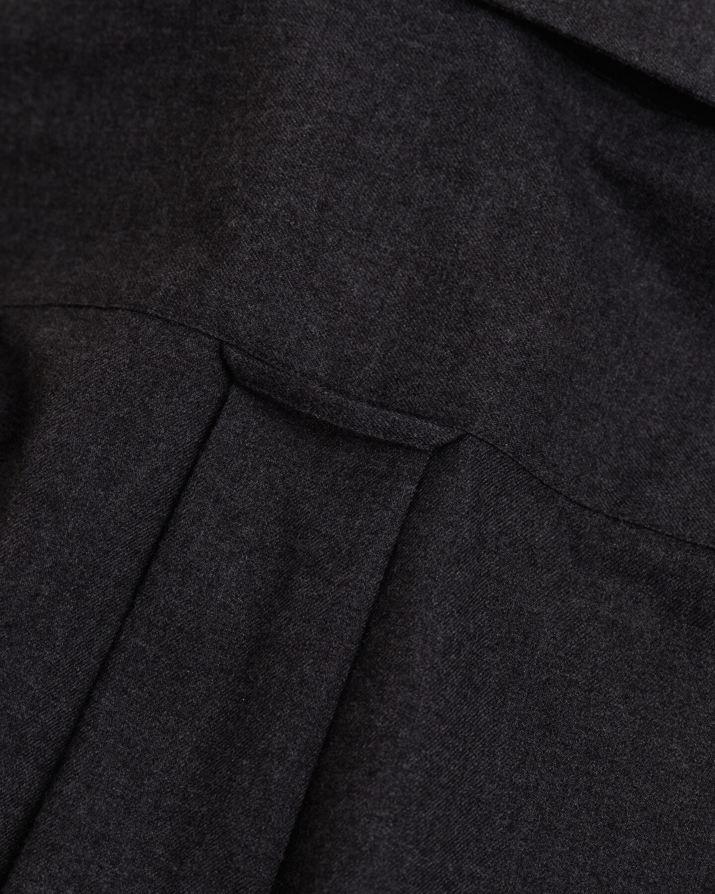 Regular fit melerad flanellskjorta