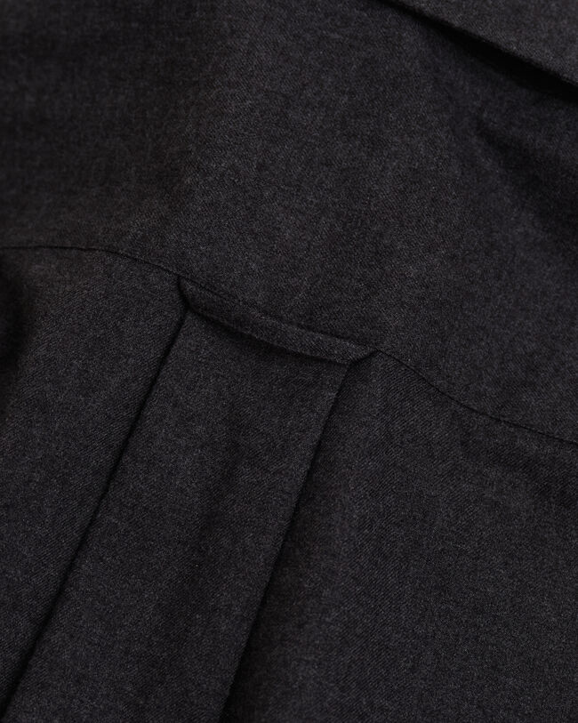 Regular fit melerad flanellskjorta