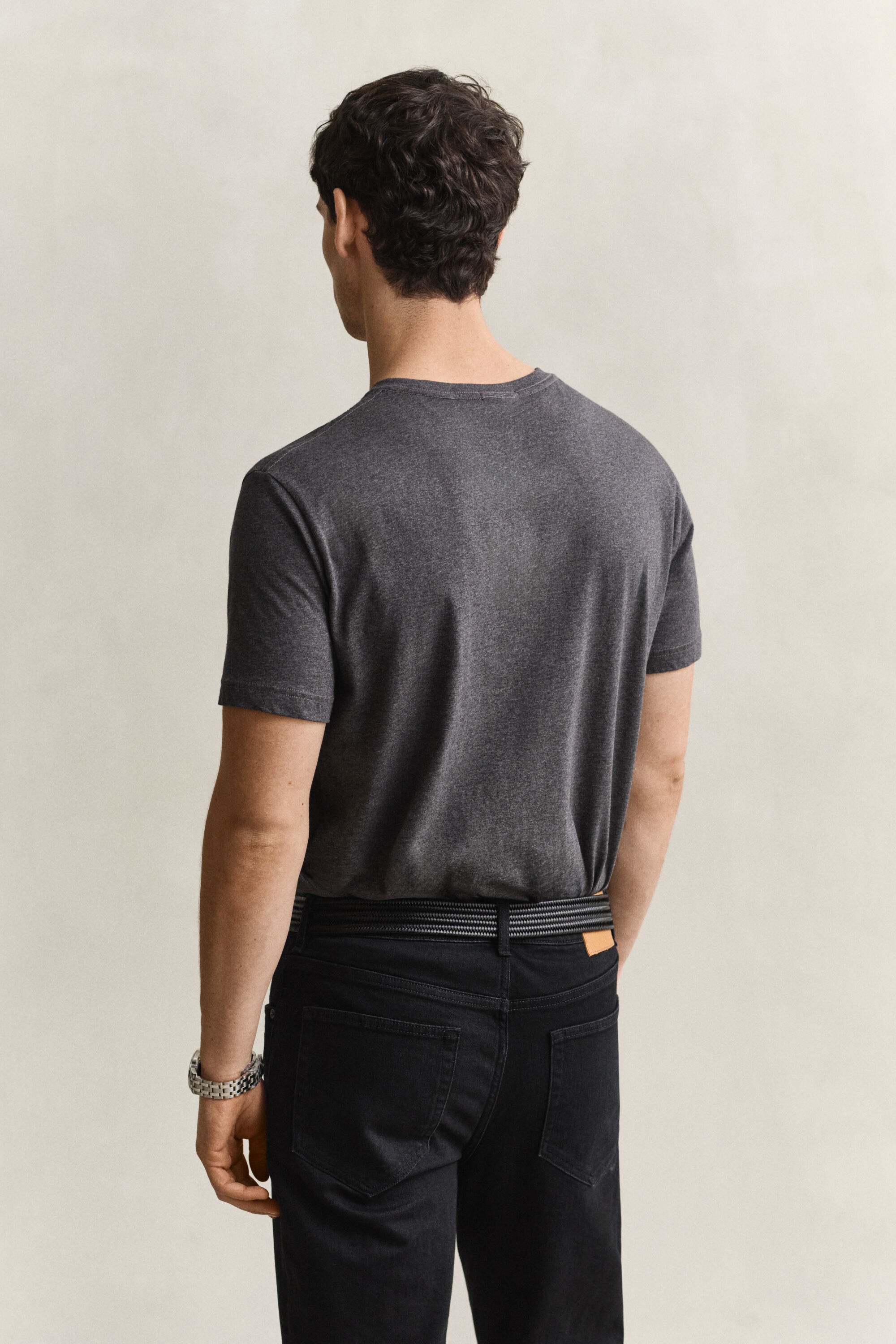 Regular fit T-shirt med sköld