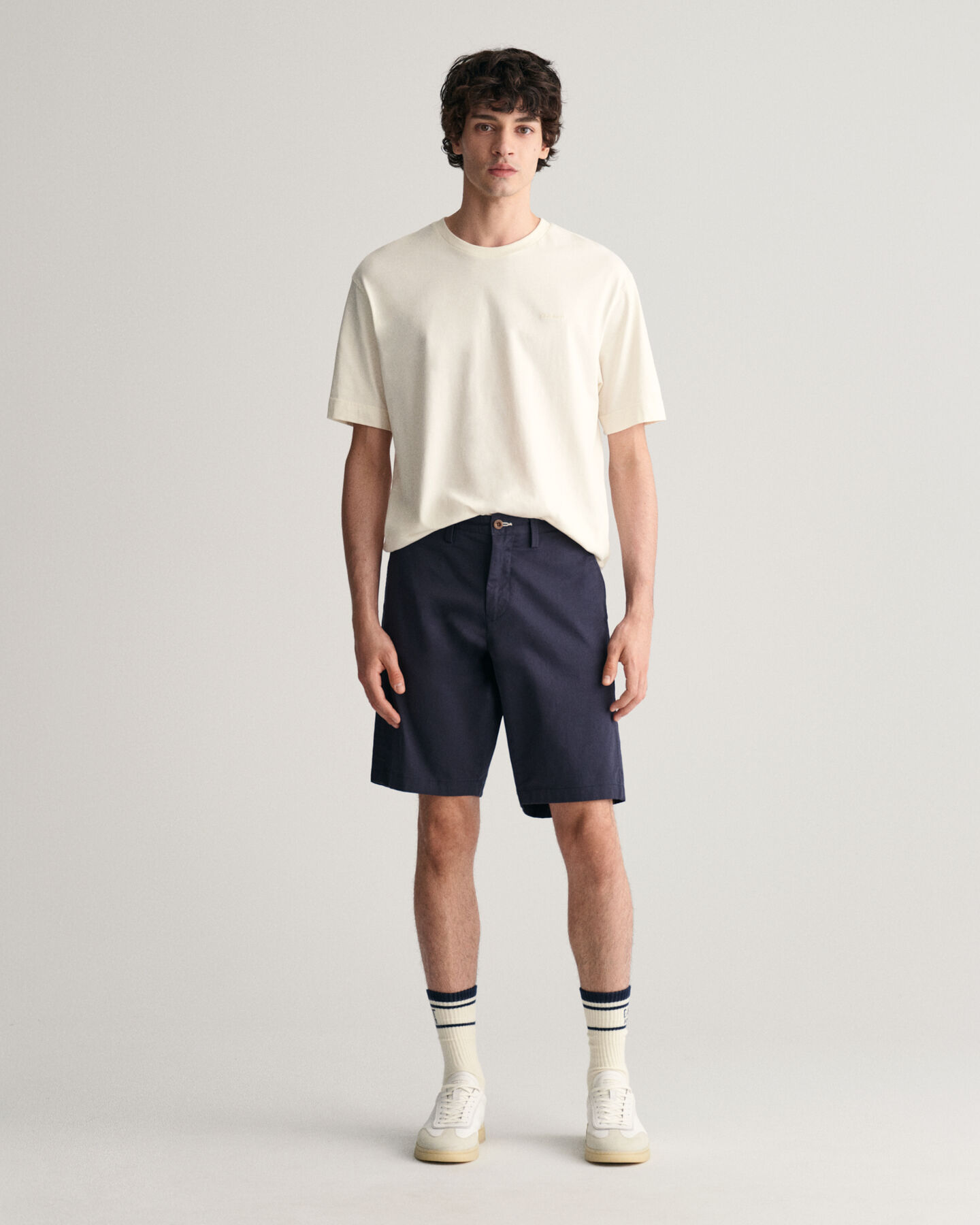 Relaxed fit twillshorts