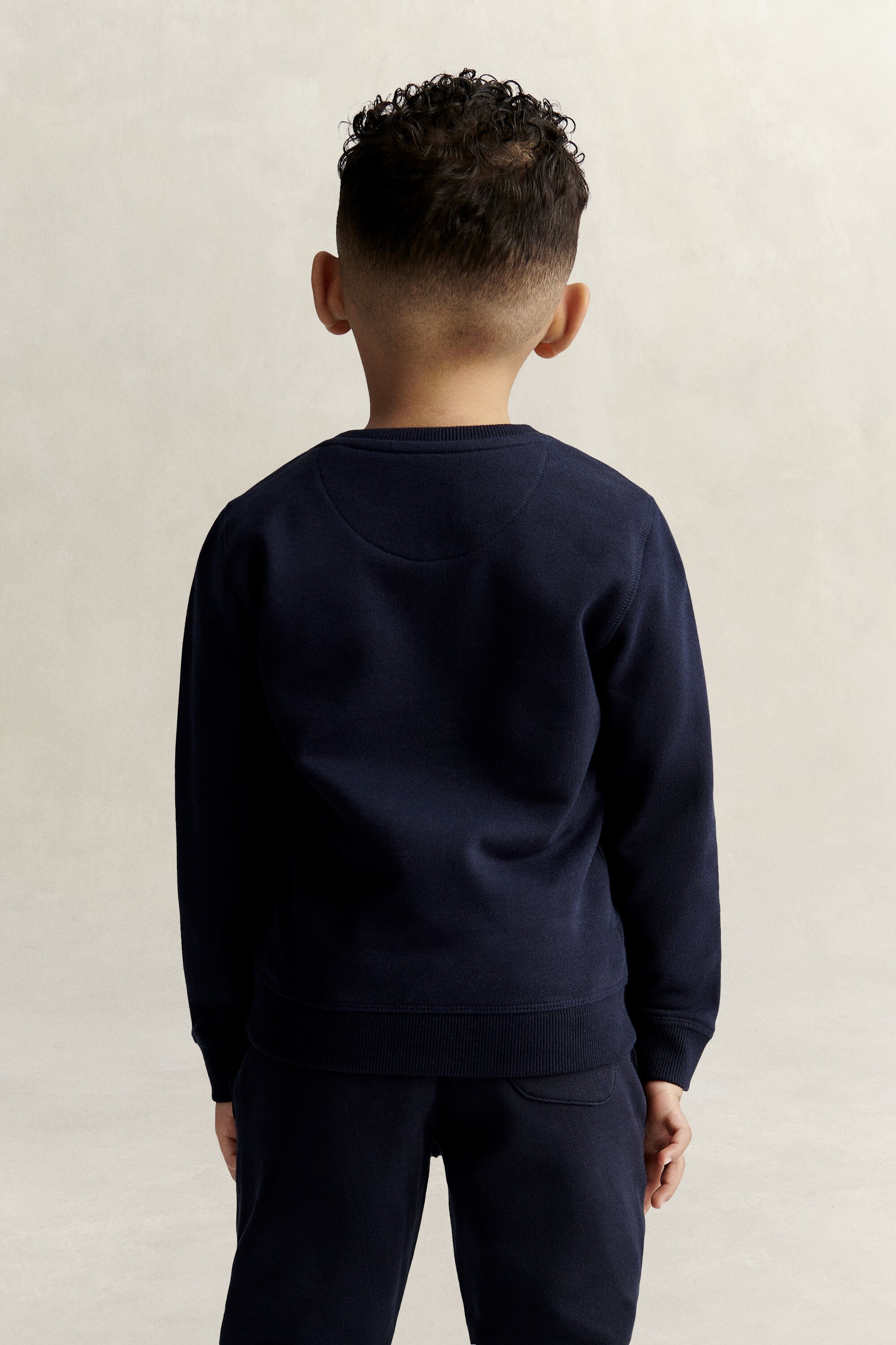 Kids sweatshirt med sköldemblem