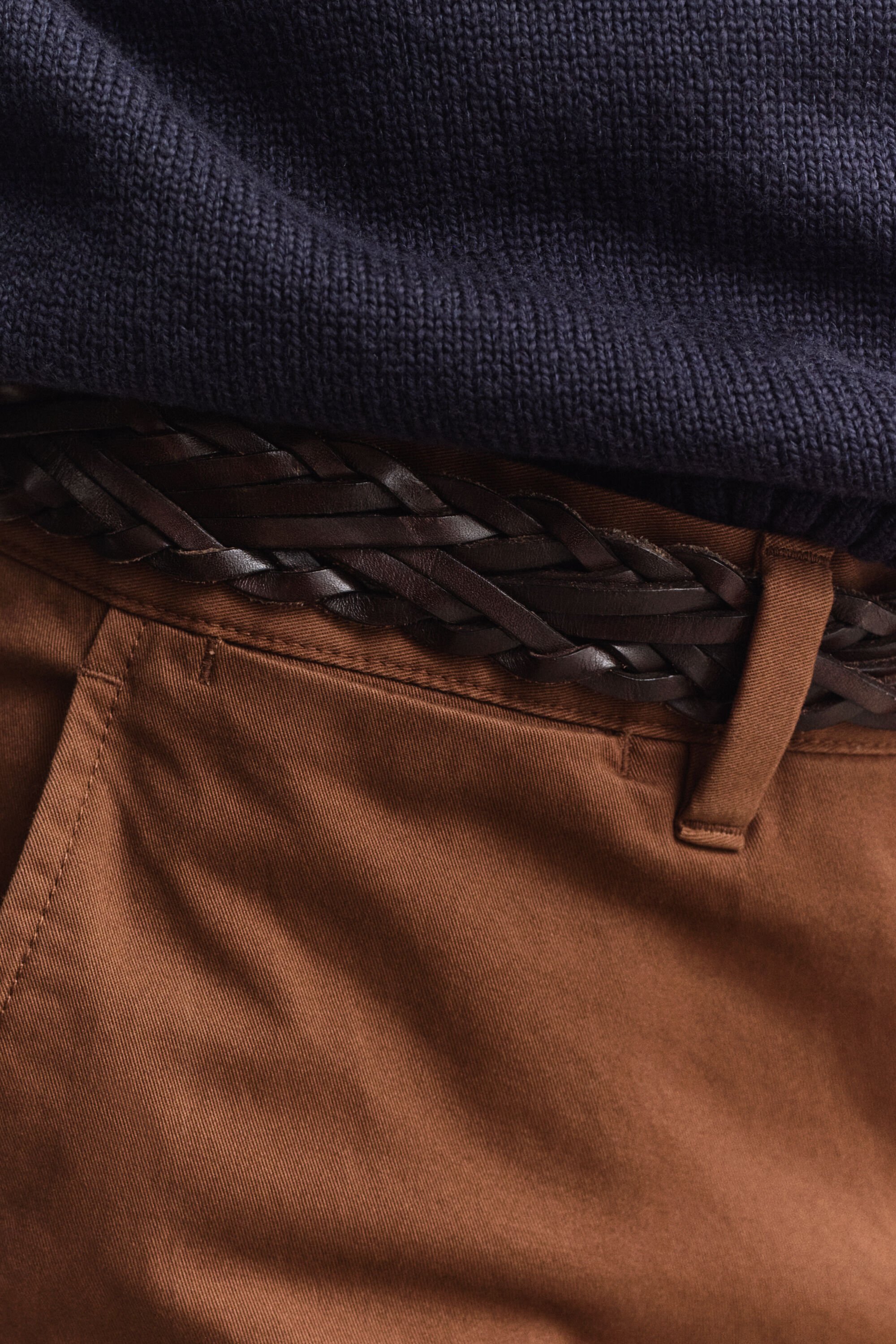 Klassiska chinos med slim fit