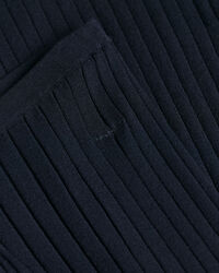 Teen Girls ribbstickade byxor med vida ben