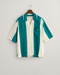 Relaxed fit kort&auml;rmad skjorta i viskos