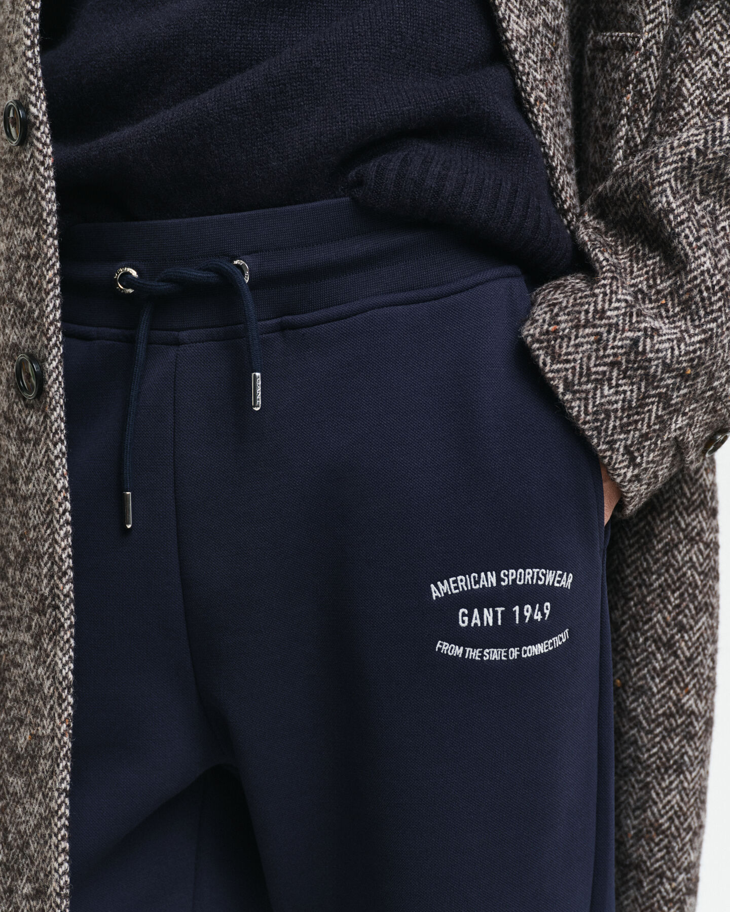 Sweatpants med litet tryck